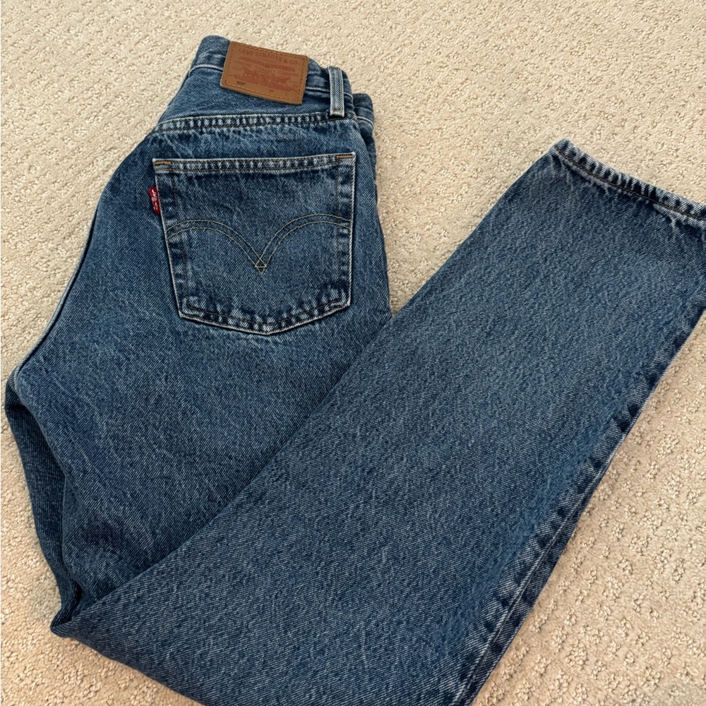 Levi's women's 501 Blue Jeans